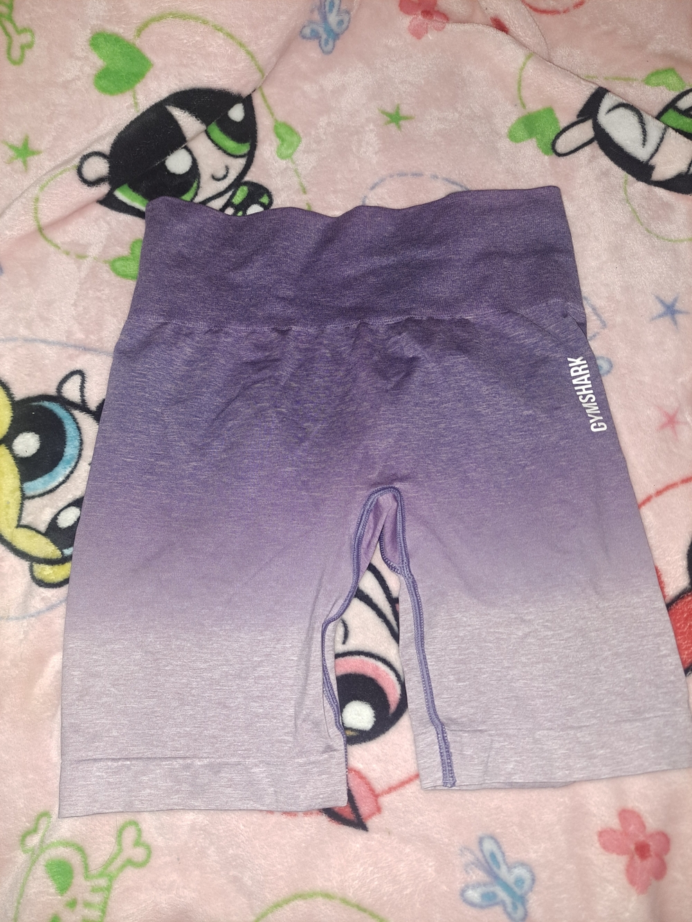 Gymshark Women's Purple Ombre Seamless Biker Shorts